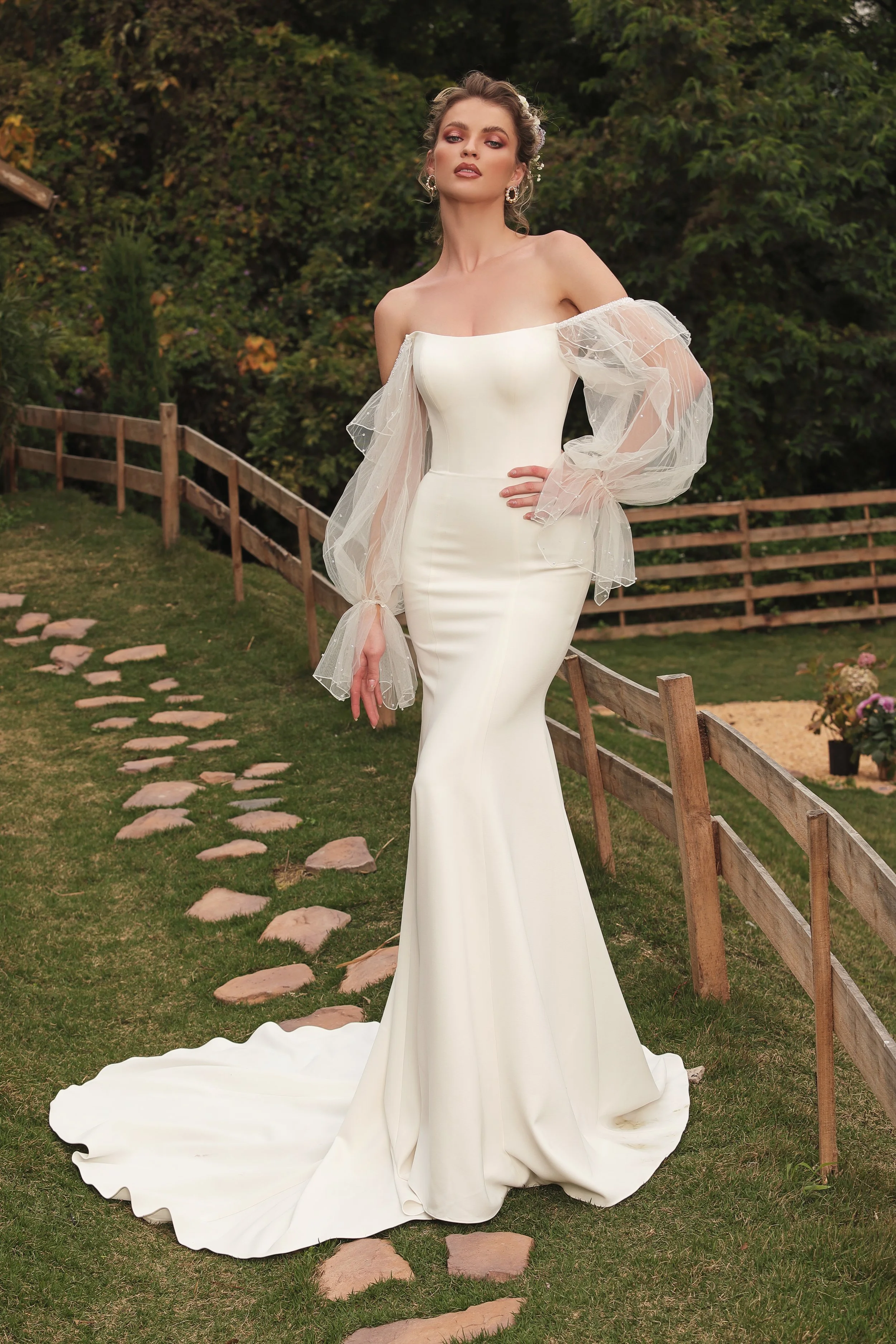 Extreme mermaid wedding sales dress